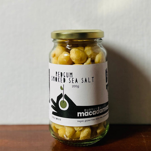 Red Gum Smoked Macadamias